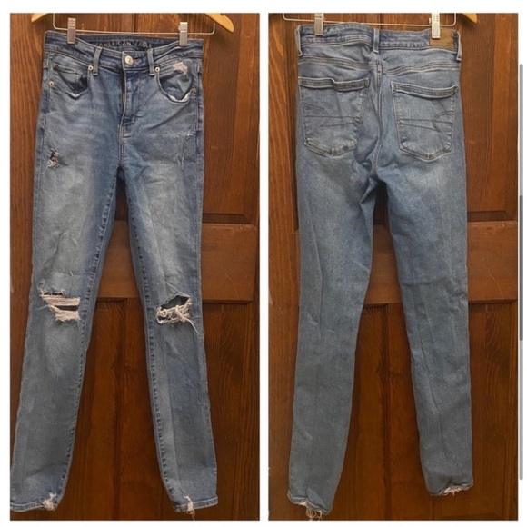 American Eagle | high rise skinny jeans - Picture 3 of 9